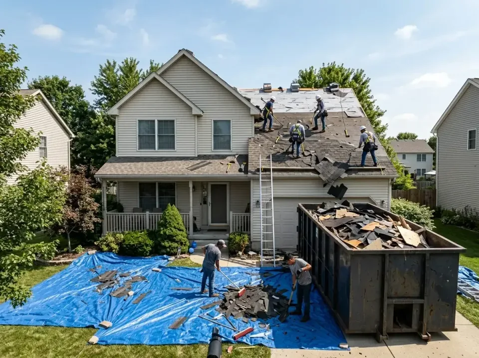 roof-replacement-debris-remova-004 — frequently asked questions, Cheapest Dumpster Rentals in Sunbury, OH